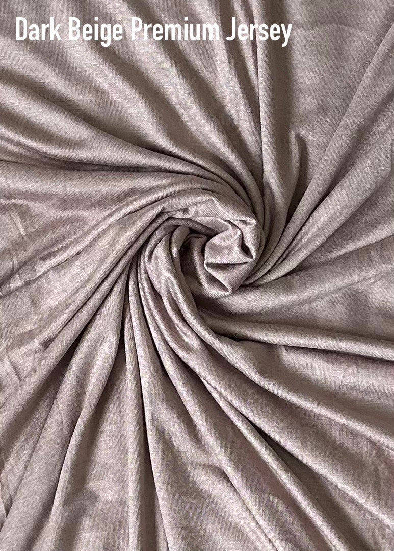 Dark Beige Premium Jersey