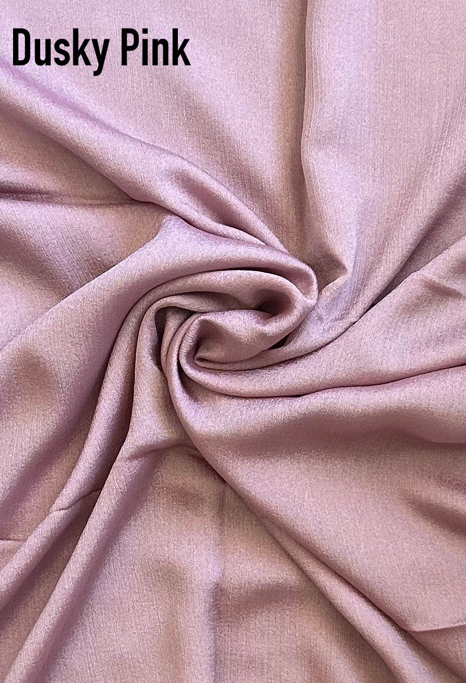 Dusky Pink Sheer Lush Silk Hijab