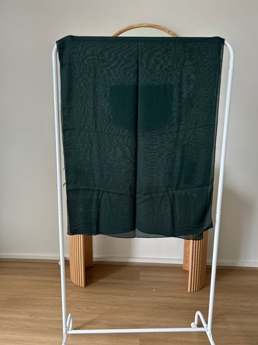 Dark Green Cotton Modal