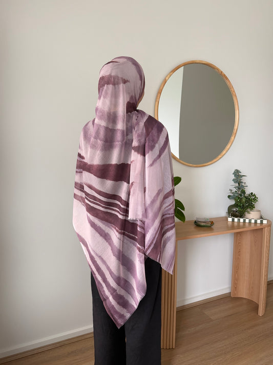 Mulberry Sediment Hijab