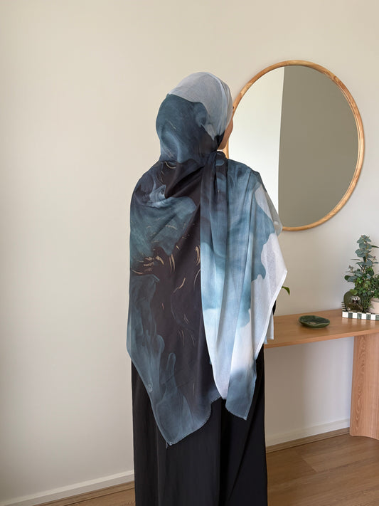 Cloud Whisper Watercolour Modal