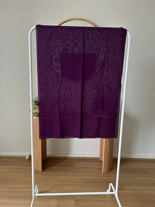 Aubergine Cotton Modal