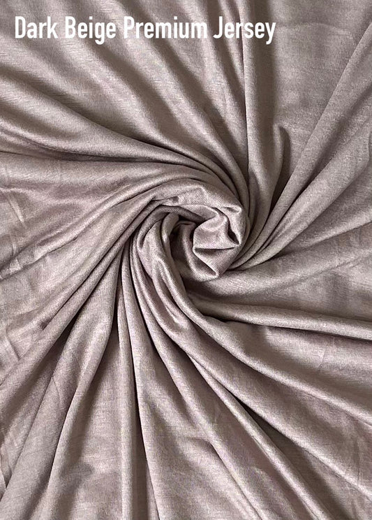 Dark Beige Premium Jersey