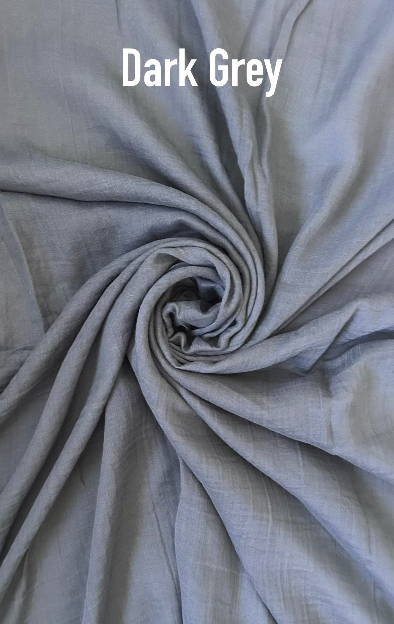 Dark Grey Cotton Blend