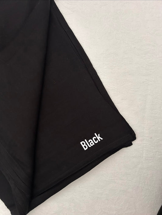 Black Double Stitch Modal