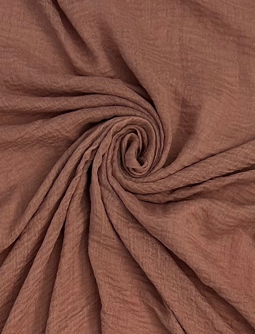 Chestnut Crimp Scarf