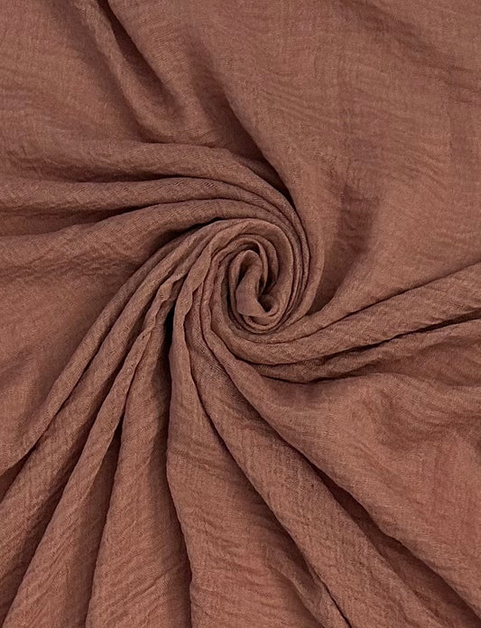 Chestnut Crimp Scarf