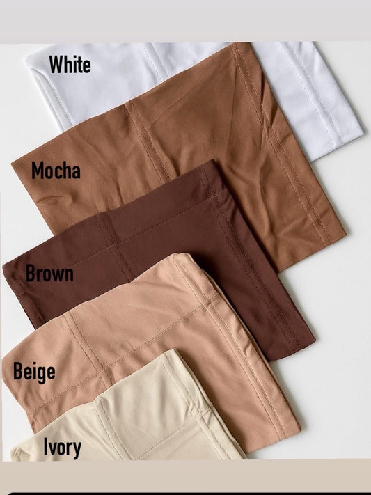 Bamboo Hijab Tube Caps