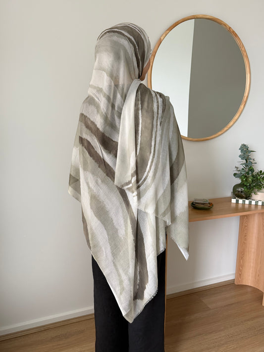 Pistachio Sediment Hijab