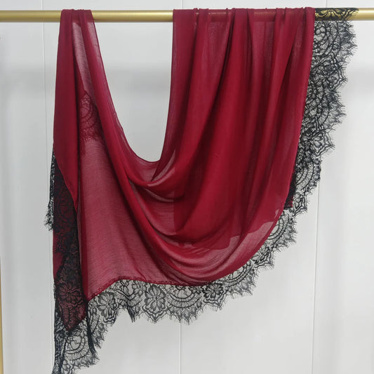 Burgundy & Black