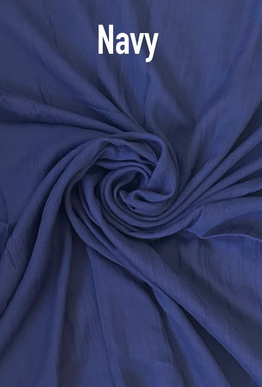 Navy Cotton Blend